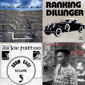 Reggae Vinyl Lot of 4 Dub & Roots LPs Clive Smith Dillinger Jackie Mittoo Palmer